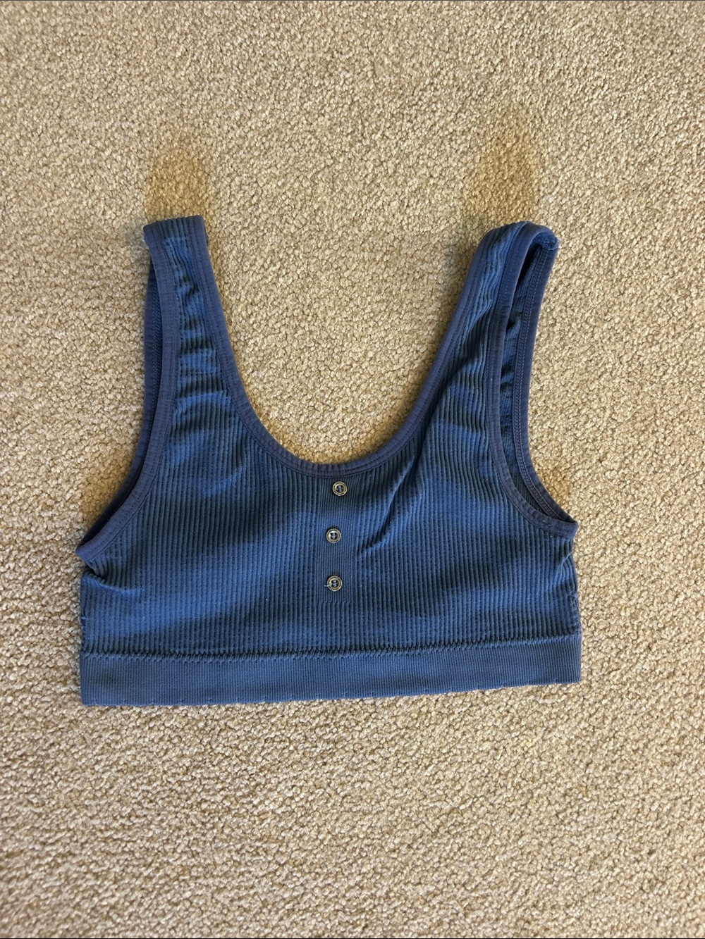 New lucky brand blue sports bra - Picture 2 of 3